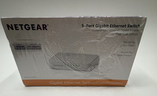 Netgear GS205-100PAS 5-Port Gigabit Ethernet Unmanaged Switch, Desktop, New picture