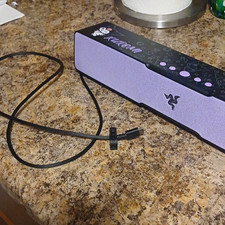 Razer Leviathan Kuromi Wired 2.0 Soundbar Computer Speaker 3.5mm Black/Purple picture