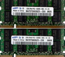 4GB 2x 2GB Kit HP Compaq Presario CQ60-220US CQ60-615DX CQ61-310SA Laptop Memory picture