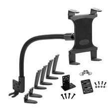 Car Tablet Mount Seat Rail Floor Heavy-Duty Arm Fits iPad Galaxy Tab Google picture