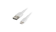 Belkin Boost Charge Lightning To USB-A Cable 0.5' White CAA001BT0MWH picture