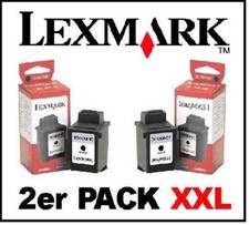 2 x Genuine Ink Samsung SF3000 SF3100 SF4100 / 13400HC 15M0640 Lexmark picture