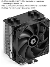 ID-Cooling SE-224-XT (White Version) CPU Cooler WHITE picture