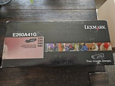 Genuine Lexmark E260A41G Black Toner Cartridge – New Sealed – Fits E260/E360/E46 picture