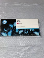 HP 730 MAGENTA 300ml CARTRIDGE GENUINE exp 10-2026 P2V69A DESIGNJET T1700 🫡 picture