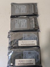 Lot of 4 Dell 2.5 SAS Server Hard Drives 2x 300GB 10K 0CWHNN + 2x73GB 15K 0RW675 picture