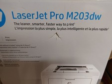 hp laserjet pro m203dw monochrome laser printer picture