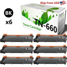 6PK TN-660 TN660 Toner Cartridge for DCP-L2520DW MFC-L2720DW HL-L2320D picture