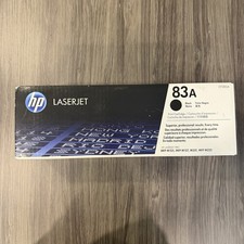 HP CF283A 83A Black Toner New Genuine Sealed Box. picture