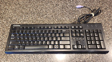 Compaq PS/2 Black 104-KEY Keyboard Model Number: PR1101 Part Number: Very Good picture