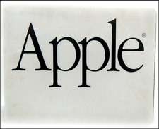APPLE MOUSE PAD Original Garamond Type Logo 1980s Vintage Nice Clean 8 3/4