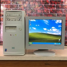 Custom Beige ATX PC Retro Gaming Pentium 4 2.80GHz 512MB RAM (Windows XP) picture