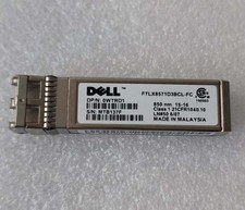 Dell FTLX8571D3BCL 0WTRD1 0N743D 10G SFP+ SR 850NM SFP Transciever Module picture