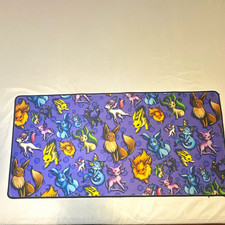 Eeveeloutions Pokémon XL mouse pad , gaming desk mat, play mat custom made. picture
