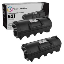 LD Compatible Lexmark 52D1000 2pk Black Toner MS810 MS811 MS812 Series picture