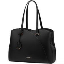 Laptop Tote Bag for Women, Work Bags Teacher Tote Bag, Leather Computer Bag Purs picture