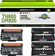 4PK Toner & Drum set for Brother TN850 DR820 MFC-L6900DW MFC-L5700DW DCP-L5650DN picture
