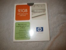 HP C7984A Magneto Optical Disk Write-Once 9.1GB Worm Disk New / Sealed picture