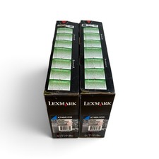 Lexmark X746A1CG Cyan Toner Cartridge - Lot of 2 OEM New picture