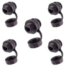 5PCS RJ45 Panel Mount Coupler, Shielded IP67 Waterproof Ethernet Connector Pa... picture
