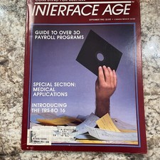 INTERFACE AGE MAGAZINE VINTAGE SEP 1982 picture