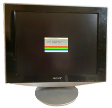 Vintage Y2K Sony SDM-HS53 TFT LCD Color Computer Monitor 15