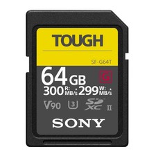 Sony 64GB UHS-II Tough G-Series SD Card FAST Speed Storage picture