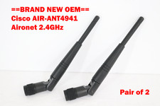 *NEW* Cisco AIR-ANT4941 Aironet 2.4GHz Dipole Antenna Folding Antenna Pair OEM picture