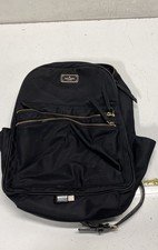 Kate Spade Black Nylon Chelsea Large Laptop Backpack Gold Hardware picture