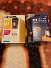 2 x Genuine HP 41 Ink Cartridge Tri-Color - 51641A For 820 850 855 870 Expired  picture