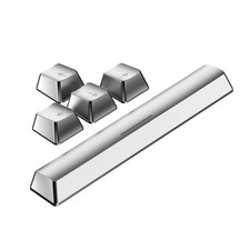 North Key Pack Silver Metallic: PVC Flexible Design Computer Acce NIB-In hand picture