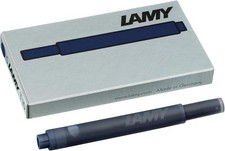 Lamy T10 Fountain Pen Ink Refills. Blue/black 4 Boxes picture