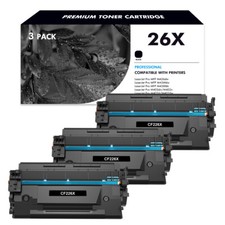 3Pack CF226X Toner Cartridge For HP 26X Laserjet Pro M402dn M426 M426fdw Printer picture