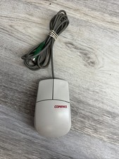 Vintage Compaq PS/2 Ball Mouse MUS9J N Two Button Vintage Retro  s5 picture