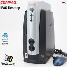 Compaq iPAQ Desktop Computer Celeron 800MHz Windows 98 LAN 20GB 128MB Pentium 3 picture