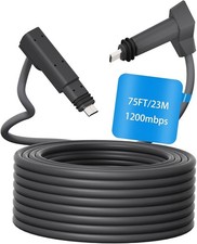 75FT Starlink Replacement Cable Gen2 Rectangular Dish V2 Male To Male picture