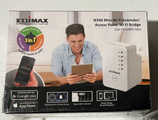 Edimax N300 Mini Wi-FI Extender Access Point Wi-Fi Bridge EW-7438RPn picture