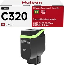 C320-BK Black Toner Cartridge (2,200 Pages)- 006R04823 Compatible for Xerox Kit picture