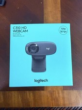 Logitech C310 HD Webcam 720p/30fps Black New Sealed picture