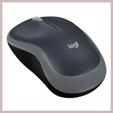 Compact & Comfortable Logitech M185 Wireless Mouse - Swift Grey, 1  Battery picture