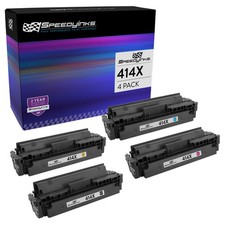Speedy Replacement for HP 414X Black Cyan Magenta Yellow 4PK Toner for M479fdw picture