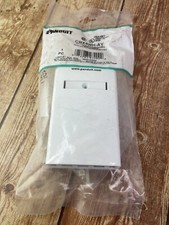 Panduit CBX4WH-AY Mini-Com Surface Mount Box 4 Module Space w/ Adhesive Backing picture