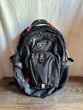 High Sierra Elite Laptop Backpack Black Red Airflow Suspension picture