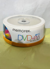 25-pk Memorex DVD+RW 4X 4.7GB 120 min plus R, Rewritable Discs, Great Value picture