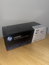 NEW 2-PACK GENUINE HP 83A LASERJET OEM TONER CARTRIDGES – CF283A - SHIPS FAST picture