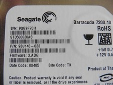 seagate 9bj146-033 barracuda 7200.10 picture