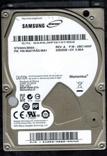 ST2000LM003 P/N: HN-M201RAD/MA1 S/N: S34SJ 2BC10007 SAMSUNG 2TB CHINA JAN 2015 picture