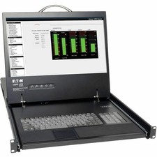 Tripp Lite by Eaton NetCommander 16-Port Cat5 1U Rack-Mount Console KVM Switch picture