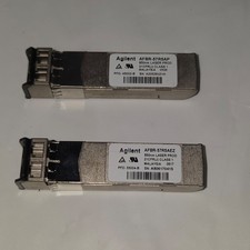 Lot 2 Agilent AFBR-57R5AP AFBR-57R5AEZ 4Gb 850nm SFP Transceivers picture