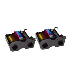 Bodno 2 x Fargo 45000 Color Ribbon - YMCKO - 250 Prints Software Demo picture